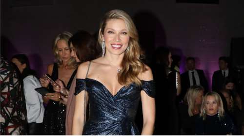 Mαριέττα Χρουσαλά: Το party look με σέξι μαύρο φόρεμα με cut outs στο Nammos