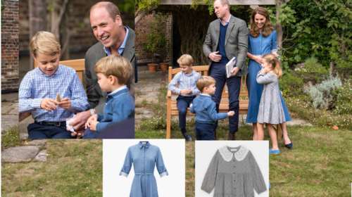 Βασιλικές εμφανίσεις: Το πανάκριβο τζιν φόρεμα της Κέιτ Μίντλετον - με Zara 23 λιρών η Σάρλοτ
