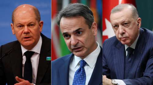 Τετ α τετ Μητσοτάκη - Σολτς με φόντο τη συνάντηση με Ερντογάν - Στην Τουρκία και ο Γερμανός καγκελάριος