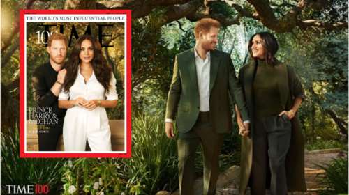 Είδωλα με υπερβολικό ρετούς η Μέγκαν και ο Χάρι: Η διάκριση από το Time και η φωτογράφηση που προκάλεσε αντιδράσεις