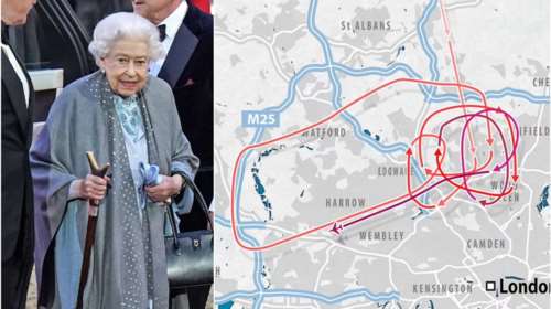 Τρόμος στον αέρα για την βασίλισσα Ελισάβετ: Επεσε σε ηλεκτρική καταιγίδα με το ιδιωτικό τζετ της