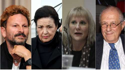 Μαρμαρινός, Παντερμαλής, Σώτη Τριανταφύλλου και άλλες προσωπικότητες της Τέχνης υπέρ της Λίνας Μενδώνη