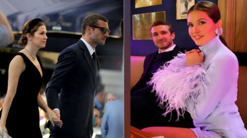 Ντάσα Ζούκοβα: Ποδαρικό στο 2022 με old hollywood εμφάνιση - Η σπάνια φωτογραφία με τον Σταύρο Νιάρχο