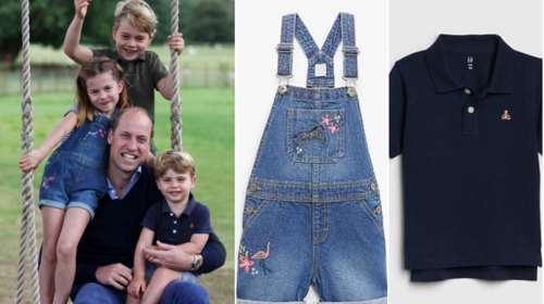 Με ρούχα 10 και 12 λιρών τα πριγκιπόπουλα στην απίθανη νέα φωτογράφηση - Τι φόρεσαν Λούις και Σάρλοτ [Εικόνες]