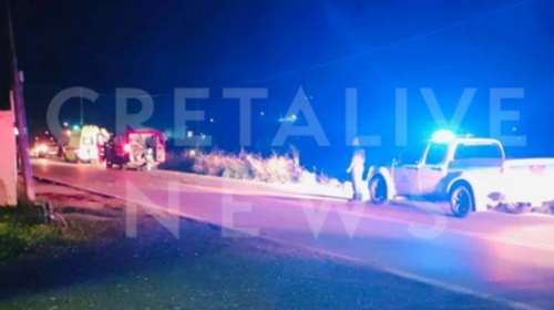 Σοβαρό τροχαίο στην Κρήτη: Εκτινάχθηκε έξω από το αυτοκίνητο ο οδηγός [εικόνες - βίντεο]