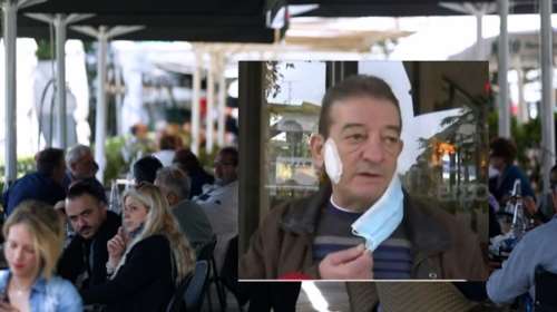 Απίστευτο σκηνικό στη Νάουσα: Δάγκωσε ιδιοκτήτη καφετέριας στο πρόσωπο όταν του ζήτησε πιστοποιητικό εμβολιασμού [Βίντεο]