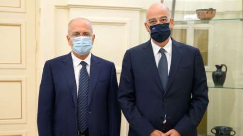 Συνάντηση Δένδια με τον πρέσβη του Ισραήλ για την τουρκική παραβατικότητα