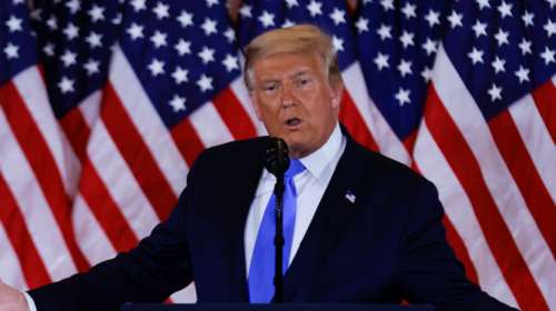 Εκλογές ΗΠΑ 2020- Τραμπ: &quot;Πάμε να γιορτάσουμε τη νίκη&quot; - Καταγγέλλει νοθεία και απειλεί με δικαστική προσφυγή