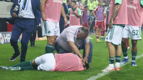 ΠΑΕ Ολυμπιακός: &quot;Προσπαθούμε να εντοπίσουμε τον άνθρωπο που έριξε την κροτίδα - Δια βίου αποκλεισμός&quot;