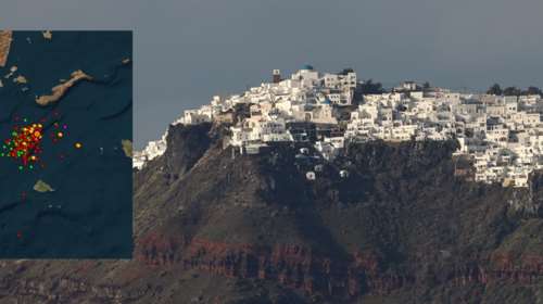 Ο τρελός χορός των Ρίχτερ: Πάνω από 555 σεισμοί σε Σαντορίνη και Αμοργό - Νέος 4,8 το βράδυ [βίντεο]