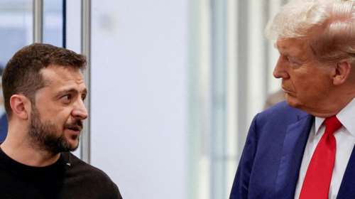 "Καρφιά" Ζελένσκι σε Μακρόν και Ευρωπαίους: Μόνο ο Τραμπ και οι ΗΠΑ μπορούν να σταματήσουν τον πόλεμο με τη Ρωσία