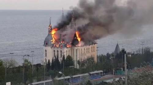 Ρωσικός πύραυλος χτύπησε το εμβληματικό &quot;κάστρο του Χάρι Πότερ&quot; στην Οδησσό – Πέντε νεκροί από την επίθεση