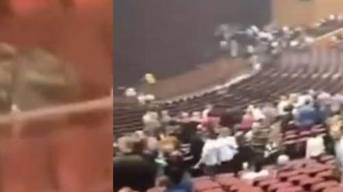 Μόσχα: Εικόνες φρίκης - Η στιγμή που οι ένοπλοι εισβάλουν στο αμφιθέατρο και πυροβολούν αδιακρίτως [Βίντεο]