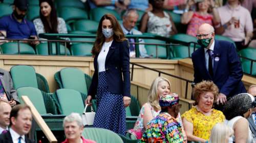 Φυγάδευσαν την Κέιτ Μίντλετον από το Γουίμπλεντον: Η στιγμή που της λένε ότι πρέπει να φύγει αμέσως από το γήπεδο