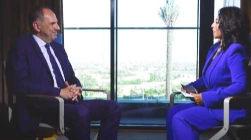 Γεραπετρίτης στο Al Qaheera TV: &quot;Πρέπει να τηρείται το Διεθνές Δίκαιο της Θάλασσας&quot;