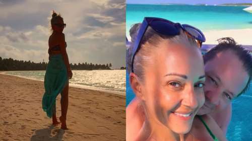 Απόστολος Λύτρας: Εξωτικά Χριστούγεννα στις Μαλδίβες με τη σύντροφό του, Δώρα Παπαδοπούλου [εικόνες]