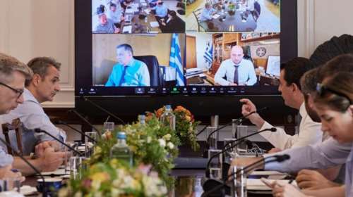 Κακοκαιρία Elias: Τηλεδιάσκεψη Μητσοτάκη με το Συντονιστικό Επιχειρήσεων στη Θεσσαλία - Σε συναγερμό οι αρχές