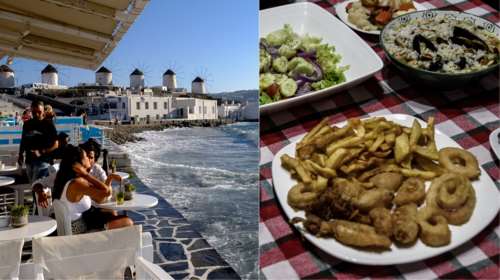 &quot;Κεραυνοί&quot; Handelsblatt για Μύκονο: Αν δεν προσέξει κανείς θα τον ξεσκίσουν αλύπητα - 79 ευρώ η μερίδα καλαμαράκια