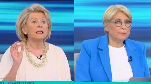 Η Έλενα Ακρίτα τσακώθηκε με δημοσιογράφο για τον Κασσελάκη: "Είστε εμμονική - Δεν συνυπάρχω με Πολάκη, είναι ομοφοβικός" [βίντεο]