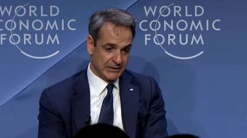 Ο Μητσοτάκης στο Νταβός: Θέλουμε να κάνουμε εξαγωγές πράσινης ενέργειας, με τα αιολικά