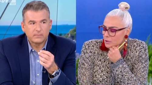ΑΝΤ1: Έξαλλος ο Λιάγκας με τη δημοσιογράφο Άρια Καλύβα - &quot;Είσαι εδώ; Δουλεύεις σε άλλη εκπομπή;&quot; [Βίντεο]