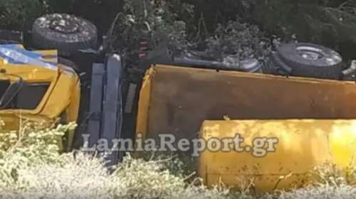 Τραγωδία στην Εύβοια: Φορτηγό έπεσε σε γκρεμό - Ένας νεκρός και ένας ανήλικος βαριά τραυματισμένος