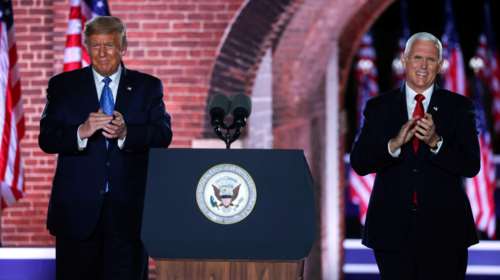 ΗΠΑ: Προκαλεί ο αντιπρόεδρος Πενς και υπόσχεται &quot;νόμο και τάξη&quot; ενώ η χώρα συγκλονίζεται από διαδηλώσεις κατά της βίας