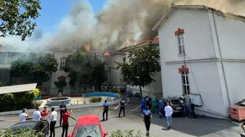 Φωτιά στο ελληνικό νοσοκομείο στην Κωνσταντινούπολη - Aπομακρύνθηκαν οι 102 ασθενείς