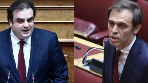 Νέα κόντρα στη Βουλή για το άρθρο 16: &quot;Δεν θα ψηφίσουμε την αναθεώρηση&quot; είπε ο Μάντζος, για &quot;6η κυβίστηση του ΠΑΣΟΚ&quot; μίλησε ο Πιερρακάκης