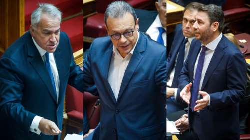 Βουλή: Νέα κόντρα στη συζήτηση για σύσταση Εξεταστικής για τα Τέμπη - Πυρά Φάμελλου και Ανδρουλάκη κατά Βορίδη