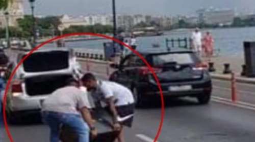 Θεσσαλονίκη: Εξιχνιάστηκε η υπόθεση κλοπής χρηματοκιβωτίου - Τους είχε πέσει στη... μέση του δρόμου [βίντεο]