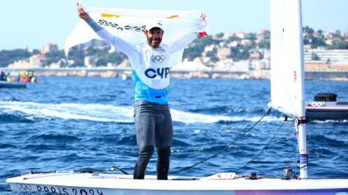 Ολυμπιακοί Αγώνες 2024: Ιστορική στιγμή για την Κύπρο - Ασημένιο μετάλλιο για τον Κοντίδη στην ιστιοπλοΐα [βίντεο]
