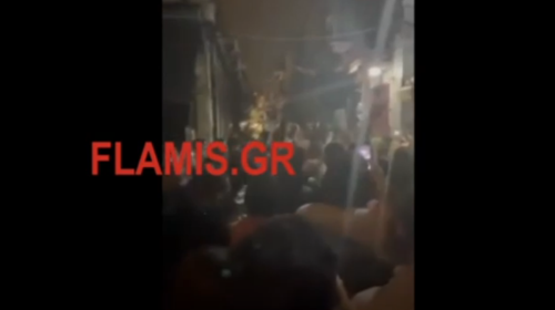 Πάτρα: Αδιανόητο κορονοπάρτι στον πεζόδρομο της Γεροκωστοπούλου, 50 μέτρα από το αστυνομικό τμήμα