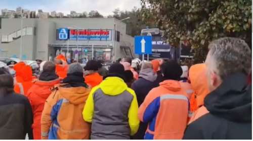 Καβάλα: Ένταση και επεισόδια εργαζομένων με την αστυνομία στις εγκαταστάσεις της Energean Kavala [Βίντεο]