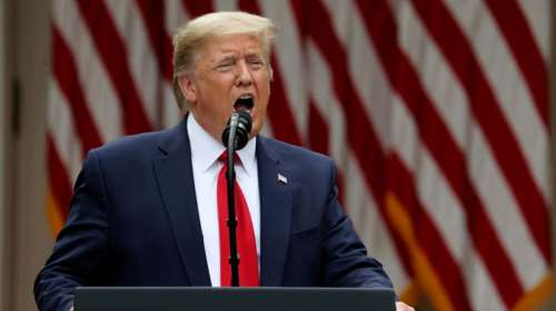 Θριαμβευτική επιστροφή του Τραμπ στον Λευκό Οίκο - Προσκεκλημένος του Μπάιντεν