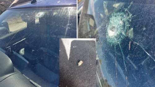 Επικίνδυνο Πάσχα στα Χανιά: Αδέσποτη σφαίρα καρφώθηκε σε αμάξι [εικόνες]