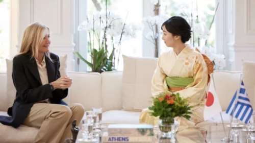 Μαρέβα Γκραμπόφσκι: Το ξεχωριστό δώρο που έκανε στην πριγκίπισσα Κάκο της Ιαπωνίας