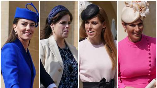 Το royal dress code της Κυριακής του Πάσχα: H υποχρέωση να φορέσουν royal blue και ροζ - Ποια ήταν η εξαίρεση