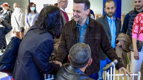 Χάρης Δούκας: Να προσφέρουμε αγάπη και αλληλεγγύη στον συνάνθρωπό μας [εικόνες]