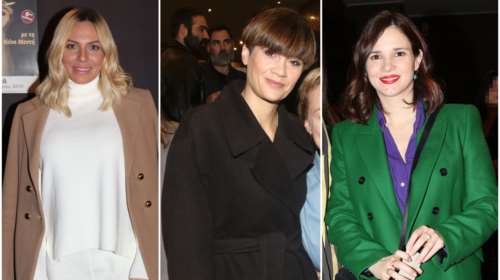 Κομψές με παλτό: Παρουσιάστριες, ηθοποιοί και μοντέλα σε πρεμιέρες με το απαραίτητο κομμάτι της γυναικείας γκαρνταρόμπας
