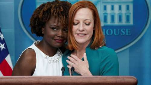 Καρίν Ζαν Πιέρ: Η νέα εκπρόσωπος του Λευκού Οίκου στη θέση της Τζεν Ψάκι - Μαύρη, γκέι και κόρη μεταναστών