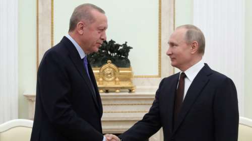 Τηλεφωνική επικοινωνία Πούτιν - Ερντογάν για Ναγκόρνο-Καραμπάχ και Συρία