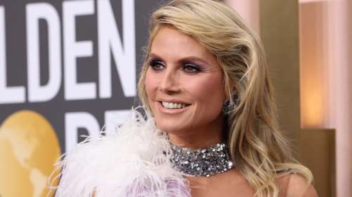 Χάιντι Κλουμ: Φόρεσε το απόλυτο party dress που τόνισε τα ατελείωτα πόδια της
