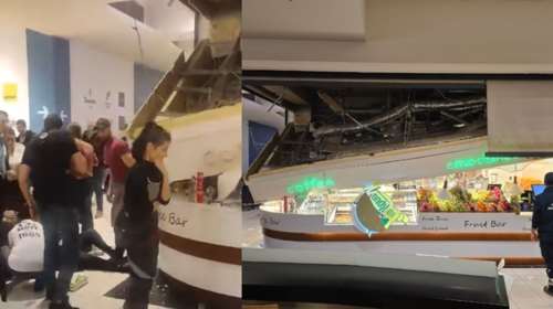 Θεσσαλονίκη: Ατύχημα είχε 45χρονη σε εμπορικό κέντρο της πόλης όταν αποκολλήθηκε τμήμα οροφής καταστήματος