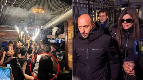 Νέο ντοκουμέντο από την Πρωτοχρονιά στο Κραν Μοντανά: Η ιδιοκτήτρια βγάζει βίντεο ενώ το ταβάνι αρπάζει φωτιά