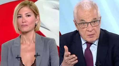 Τα &quot;νεύρα&quot; της Ράνιας Τζίμα με τον Γιάννη Πρετεντέρη στο κεντρικό δελτίο: Σε ποιον αναφέρεσαι; [βίντεο]