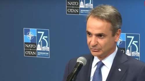 K. Μητσοτάκης από Σύνοδο NATO: Θα συνεχίσουμε να στηρίζουμε την Ουκρανία – Να δαπανούμε εξυπνότερα για αμυντικούς εξοπλισμούς