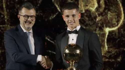 Σπουδαία διάκριση: Ο Χρήστος Μουζακίτης αναδείχθηκε &quot;Golden Boy Web&quot; για το 2025