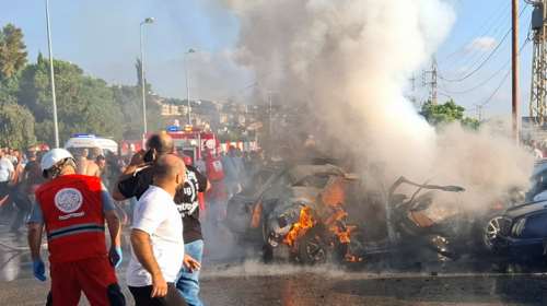 Επικίνδυνη κλιμάκωση στη Μέση Ανατολή: Στοχευμένη επίθεση με drone του Ισραήλ στον Λίβανο - Νεκρό στέλεχος της Χαμάς [βίντεο]