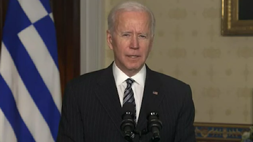 Σαφές μήνυμα Μπάιντεν για την 25η Μαρτίου: Οι σχέσεις Ελλάδας - ΗΠΑ θα γίνουν στενότερες από ποτέ με εμένα στη διακυβέρνηση